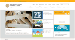 Desktop Screenshot of centralbank.ie
