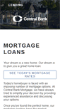Mobile Screenshot of lending.centralbank.com
