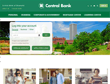 Tablet Screenshot of centralbank.net